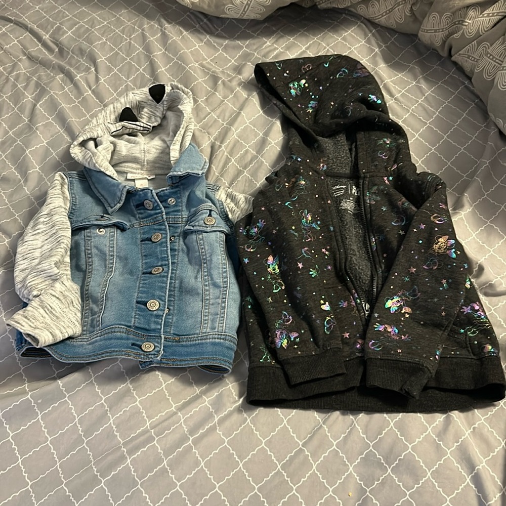 2 toddler jackets